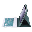 Case + keyboard Samsung Galaxy Tab A9, Leather Pen Slot, dark green