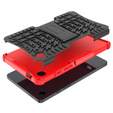 Case for Samsung Galaxy Tab A9, Tire Armor, red