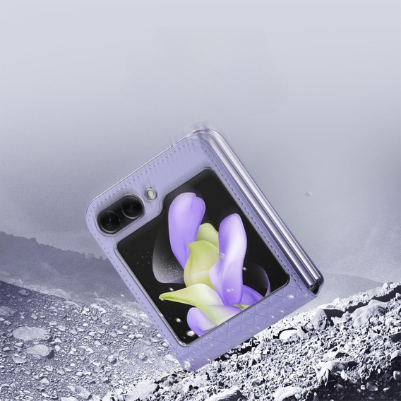 Case Dux Ducis for Samsung Galaxy Z Flip5 5G, Bril, purple