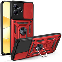 Case for Realme C51, CamShield Slide, red