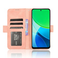 Flip case for Vivo Y19s, Card Slot, pink