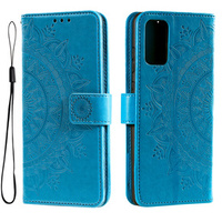 Flip case for Samsung Galaxy A53 5G, Mandala, blue