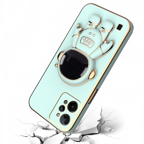 Case for Realme C31, Astronaut, green