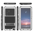Armored case for Samsung Galaxy S25 Ultra, R-JUST, silver
