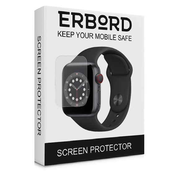 3x ERBORD hydrogel film for Apple Watch 4/5/6/SE 40mm