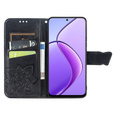 Flip case for Realme 12, Butterfly, black