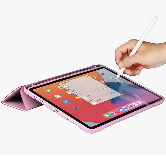 Case for iPad Pro 11 2021/2022, Smartcase with stylus space, pink