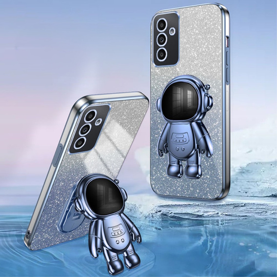Case for Samsung Galaxy A15 4G / 5G, Glitter Astronaut, blue