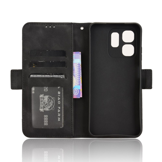 Flip case for Infinix Hot 50i 4G, Card Slot, black
