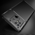 Case for Xiaomi Redmi 10C, Carbon Gel, black