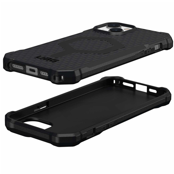 Urban Armor Gear Case for iPhone 14 Plus, Essential Armor MagSafe, black