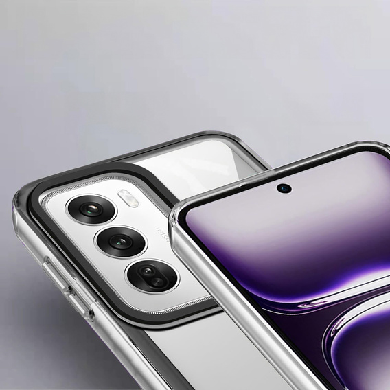 Case for Oppo A80, Fusion Hybrid, transparent