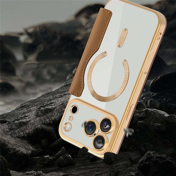 Wallet MagSafe RFID flip case with camera protection for iPhone 17 Pro Max
