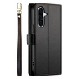 Wallet Zipper Pocket flip case for Samsung Galaxy A17 5G, Wallet Zipper Pocket, black