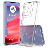 Case for Motorola Edge 50 Pro 5G, Fusion Hybrid, transparent