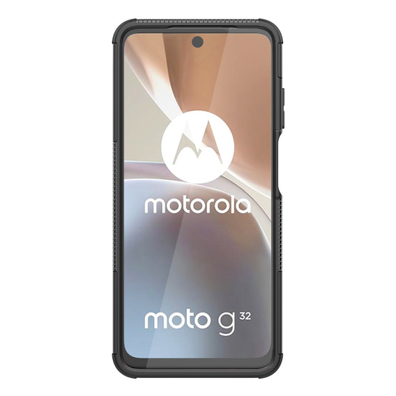 Case for Motorola Moto G32, Tire Armor, black