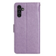 Flip case for Samsung Galaxy A14 4G/5G, Mandala Flower, purple