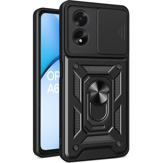Case for Oppo A60, CamShield Slide, black