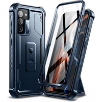 Armored case for Samsung Galaxy S21 FE, Dexnor Full Body, dark blue