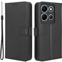 Flip case for Infinix Note 30 5G, Wallet Smart Magnet, black