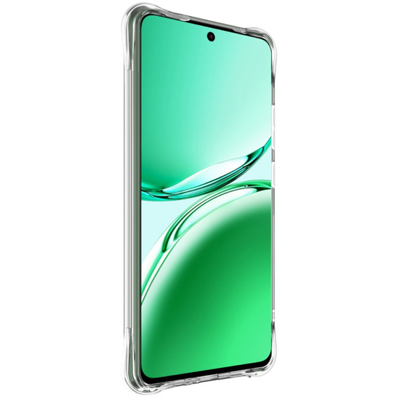 IMAK case for Oppo Reno 12FS / 12F 5G, Stripe Dropproof, transparent