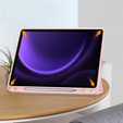 Case for Samsung Galaxy Tab S10 Lite / S10 FE / S9 FE, Smartcase with stylus space, pink