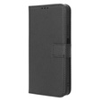 Flip case for Realme C55, Wallet, Smart Magnet, black