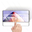3D Tempered Glass for Infinix Note 40 Pro, black frame