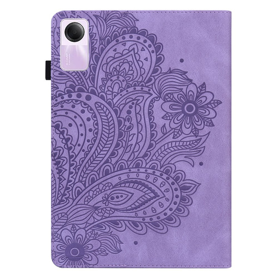 Flap case for Xiaomi Redmi Pad SE 11", flower, purple