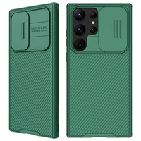 Case for Samsung Galaxy S23 Ultra, Armored Nillkin, CamShield Pro, green