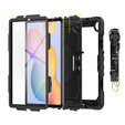 Armored Case for Samsung Galaxy Tab S6 Lite 2020 P610/P615 / S6 Lite 2022 10.4, protective 360 with stylus slot, blue