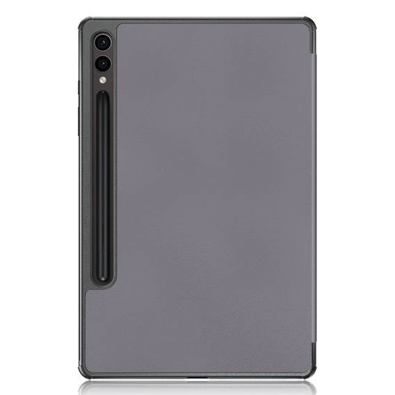 Case for Samsung Galaxy Tab S9 FE+ Plus, Smartcase with stylus space, grey
