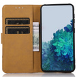 Flip case for Motorola Moto E13, Wallet Tree, blue