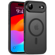 Matt Case for iPhone Air, for MagSafe, with camera protection, matt black