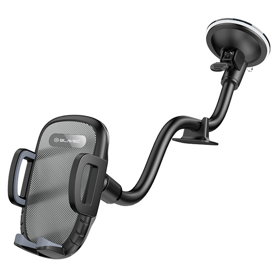 Car windshield mount with adjustable arm for smartphones