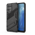 Case for Oppo Reno7 4G, Military kickstand, blue