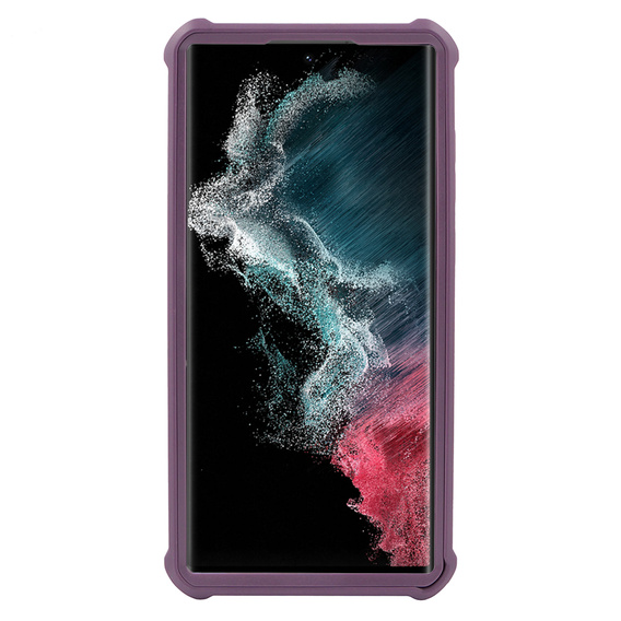 Armored case for Samsung Galaxy S22 Ultra, Dexnor Full Body, purple