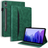 Case for Lenovo Tab P12, Classic, with space for stylus, green