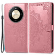 Flip case for Honor Magic 6 Lite 5G, Mandala, pink