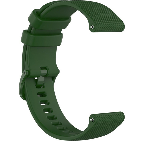 Silicone Universal Strap 20mm, green