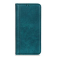 Case for Iphone 16E, Wallet Litchi Leather, blue