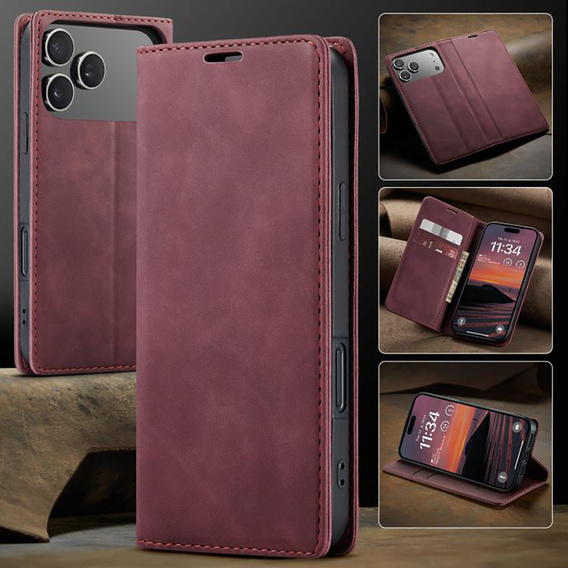 ERBORD Vintage Wallet Case for iPhone 17 Pro Max