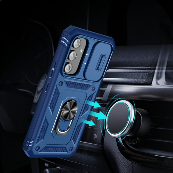 Case for Samsung Galaxy A54 5G, CamShield Slide, blue