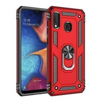 Armor Case for Samsung Galaxy A20E, Nox Case Ring, red