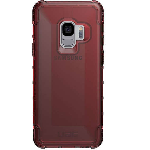 Urban Armor Gear Case for Samsung Galaxy S9, Plyo, red