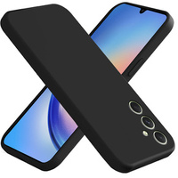 Case for Samsung Galaxy A34 5G, Silicone Lite, black