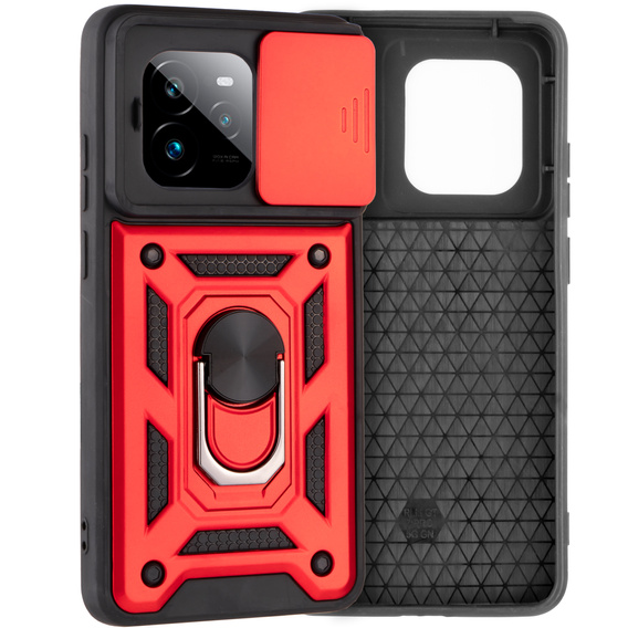 Case for Realme GT 7 Pro, CamShield Slide, red