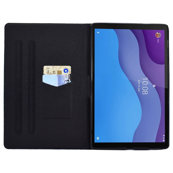 Case for Lenovo Tab M10 10.1 Gen 3, Smartcase, colorful horse