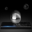 Tempered Glass for Sony Xperia 1 V, Dux Ducis full screen, black