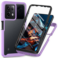 Case for Xiaomi Redmi Note 13 Pro 5G, Shockproof, with film, purple